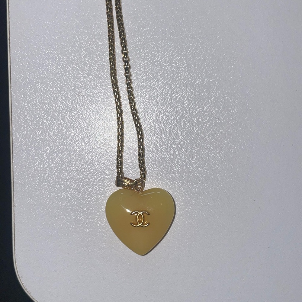 Cc Charms With Unbranded Necklace 16” Preowned